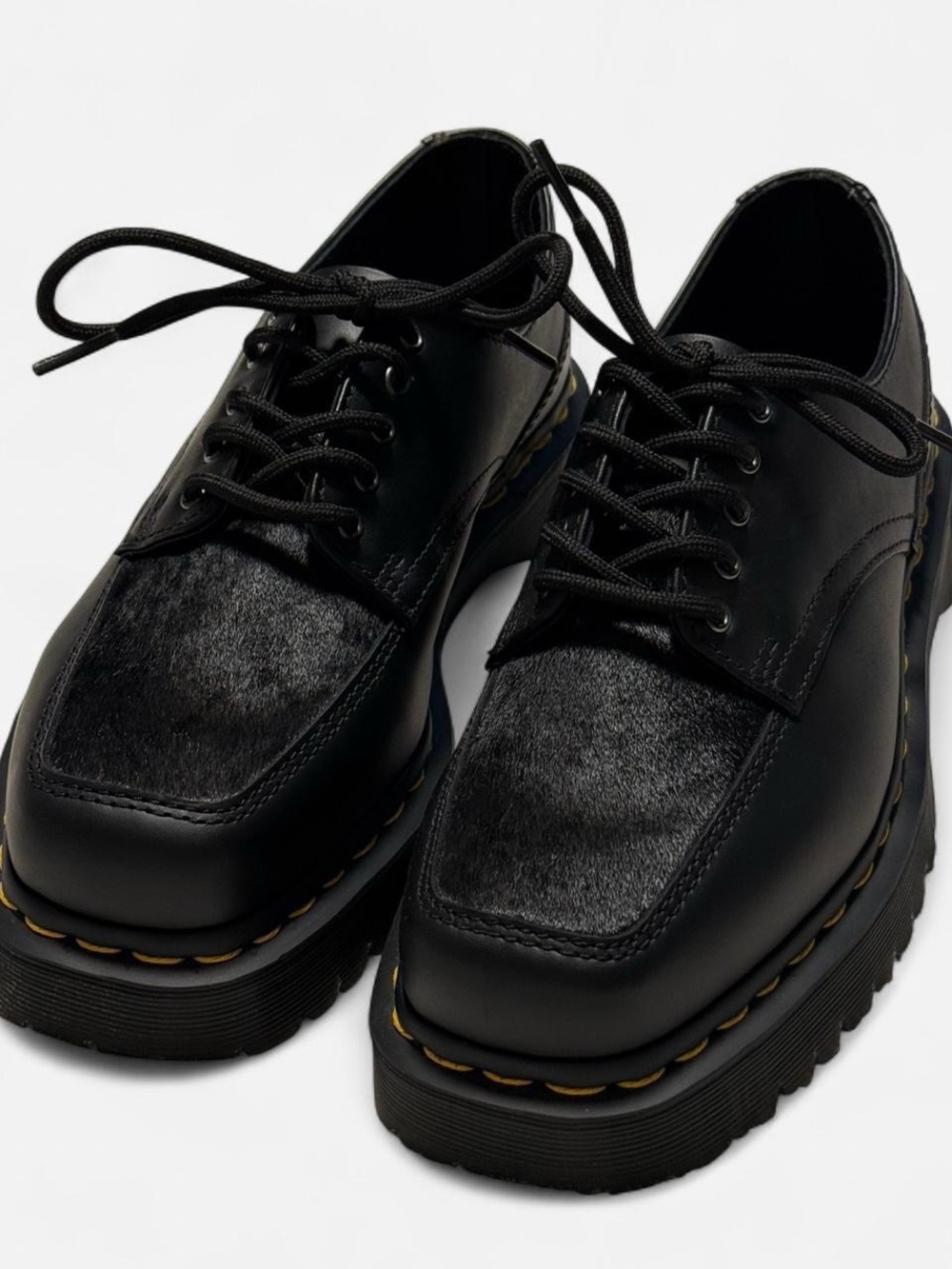 Dr. Martens 5-Eye Bex Square Toe Hair-On Women’s Oxford